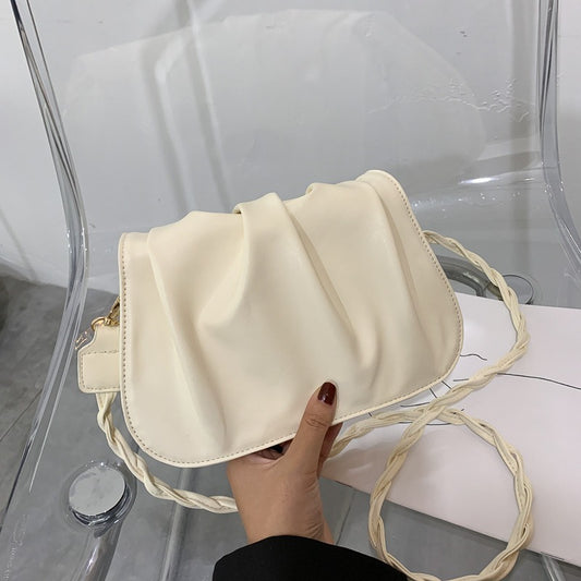 Cloud Bag Girl Fashion Fairy Pleated Underarm Bag Shoulder Bag