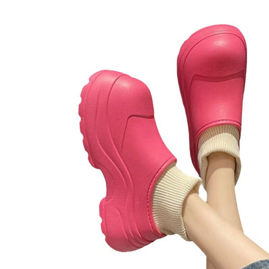 Thickened cotton slippers for women in autumn and winter