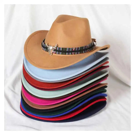 Cowboy Hat Fedora Accessories Hat Western Cowboy Sombrero Hombre